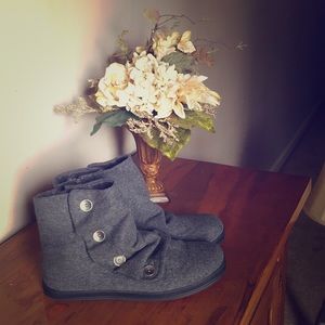 Gray Boots/ booties